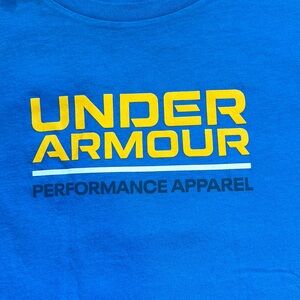NWOT, never worn Under Armour XXL Men’s blue  t-shirt